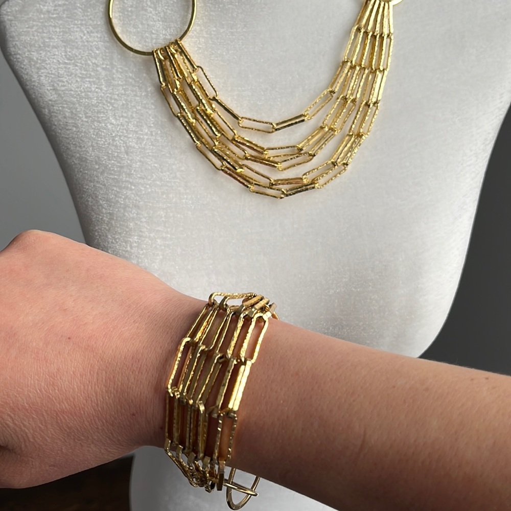 Vintage Y2K18K Gold Plated Bracelet 1AR by UnoAerre